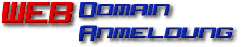 Webdomain Anmeldung